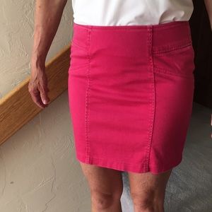 Pink skirt